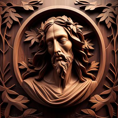 3D model st jesus (STL)